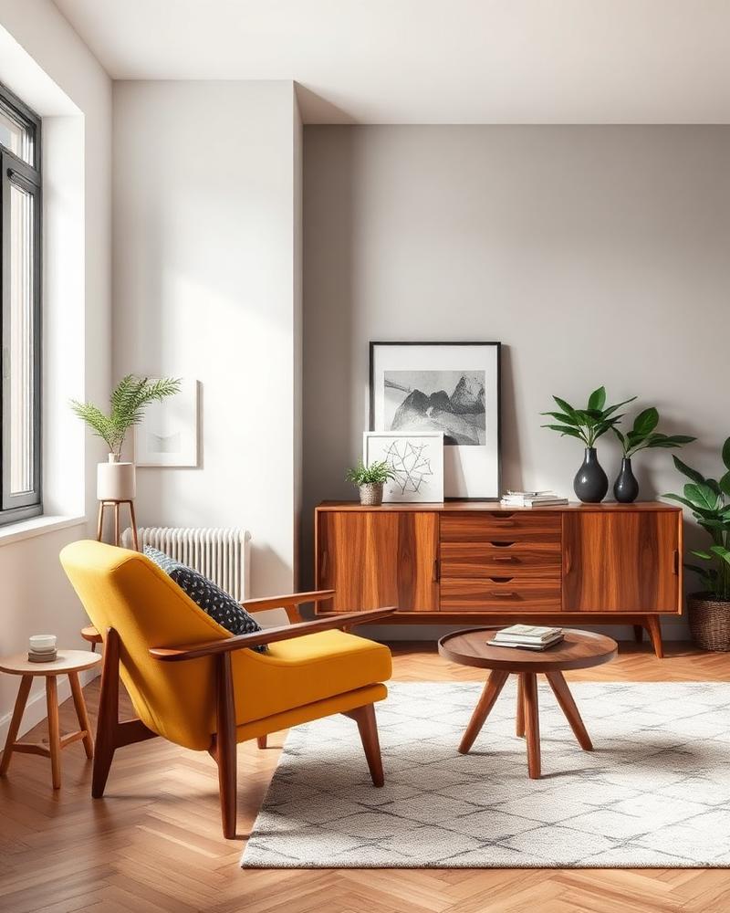 Mid-century modern, again — but this time with brass